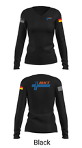 MKT Ingolstadt 59299267 Women's Long Sleeve V-neck Shirt - 37
