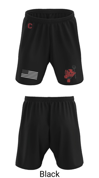 Athletic Shorts With Pockets, Coquille Senior High School Track, Track & Field, Teamtime, Team time, sublimation, custom sports apparel, team uniforms, spirit wear, spiritwear, sports uniforms, custom shirts, team store, custom team store, fundraiser sports, apparel fundraiser