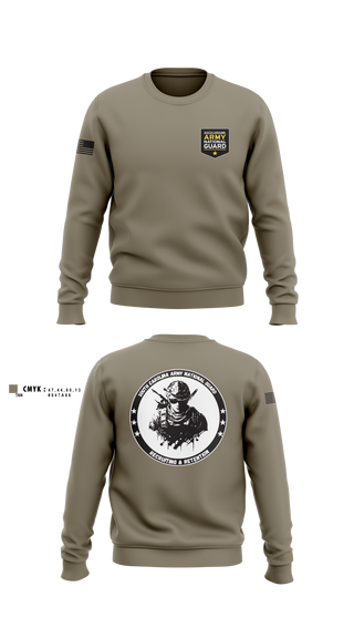 Crew Neck Sweatshirt, Recruiting & Retention, National Guard, Teamtime, Team time, sublimation, custom sports apparel, team uniforms, spirit wear, spiritwear, sports uniforms, custom shirts, team store, custom team store, fundraiser sports, apparel fundraiser