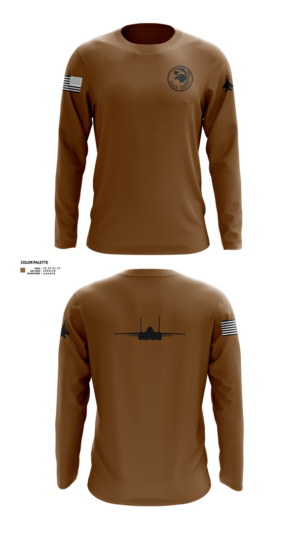 Long Sleeve Performance Shirt, Strike Eagle Keeper, Air Force, Teamtime, Team time, sublimation, custom sports apparel, team uniforms, spirit wear, spiritwear, sports uniforms, custom shirts, team store, custom team store, fundraiser sports, apparel fundraiser