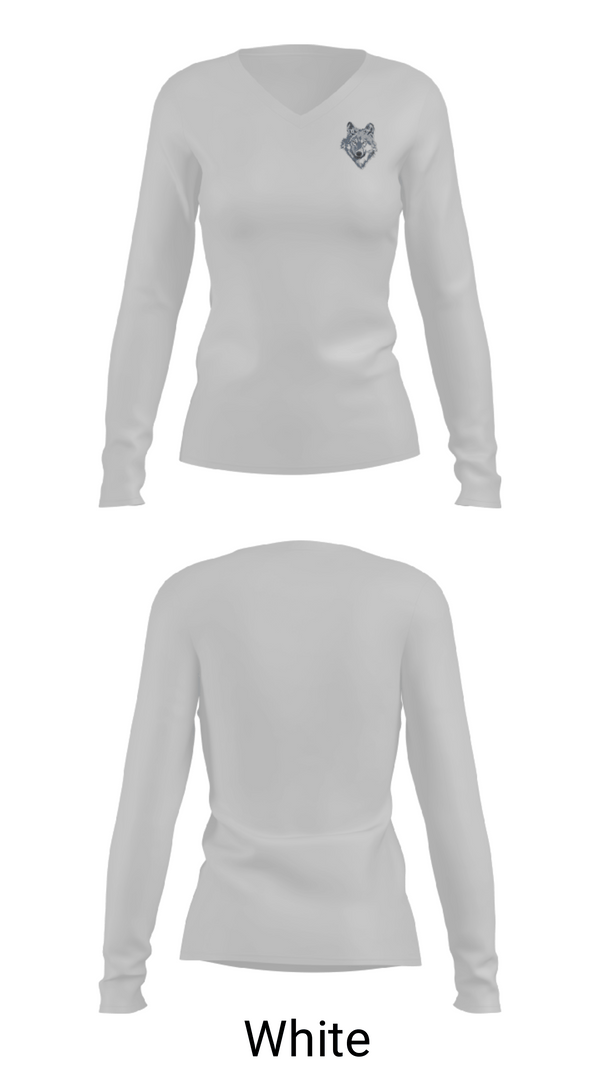 Women's Long Sleeve Vneck Shirt, Wapato High School Baseball, Baseball, Teamtime, Team time, sublimation, custom sports apparel, team uniforms, spirit wear, spiritwear, sports uniforms, custom shirts, team store, custom team store, fundraiser sports, apparel fundraiser