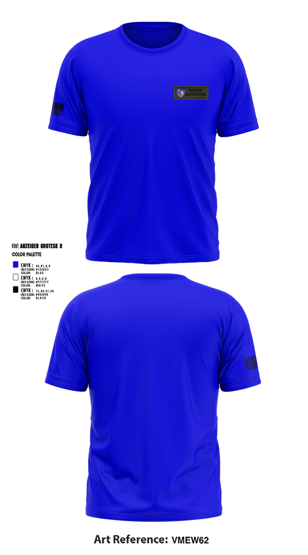 Short Sleeve Performance Shirt, NATO Winter Instructor Course, , Teamtime, Team time, sublimation, custom sports apparel, team uniforms, spirit wear, spiritwear, sports uniforms, custom shirts, team store, custom team store, fundraiser sports, apparel fundraiser