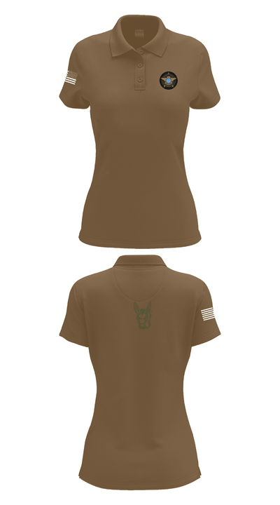 Lowndes County Sheriff’s Office Special Operations Division 52350448 Women's Short Sleeve Performance Polo  - 14