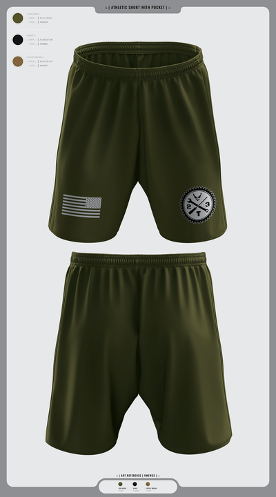 819 RHS 13886596 Athletic Shorts With Pockets - 1