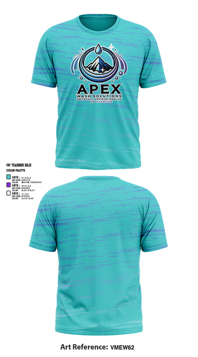 Apex Wash Solutions 8545234 Short Sleeve Performance Shirt - 1