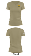 UNC BEARS 8989709 Women's Short Sleeve V-neck Shirt - 88
