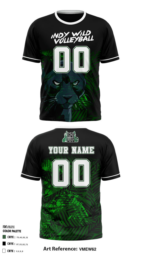 Short Sleeve Performance Shirt, Indy Wild Volleyball, Women's Volleyball, Teamtime, Team time, sublimation, custom sports apparel, team uniforms, spirit wear, spiritwear, sports uniforms, custom shirts, team store, custom team store, fundraiser sports, apparel fundraiser