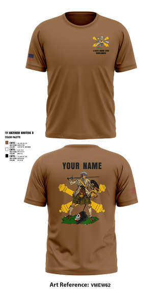 Short Sleeve Performance Shirt, Bravo 1-119th FA, , Teamtime, Team time, sublimation, custom sports apparel, team uniforms, spirit wear, spiritwear, sports uniforms, custom shirts, team store, custom team store, fundraiser sports, apparel fundraiser