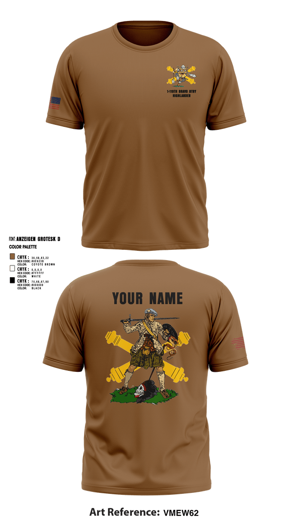Short Sleeve Performance Shirt, Bravo 1-119th FA, , Teamtime, Team time, sublimation, custom sports apparel, team uniforms, spirit wear, spiritwear, sports uniforms, custom shirts, team store, custom team store, fundraiser sports, apparel fundraiser