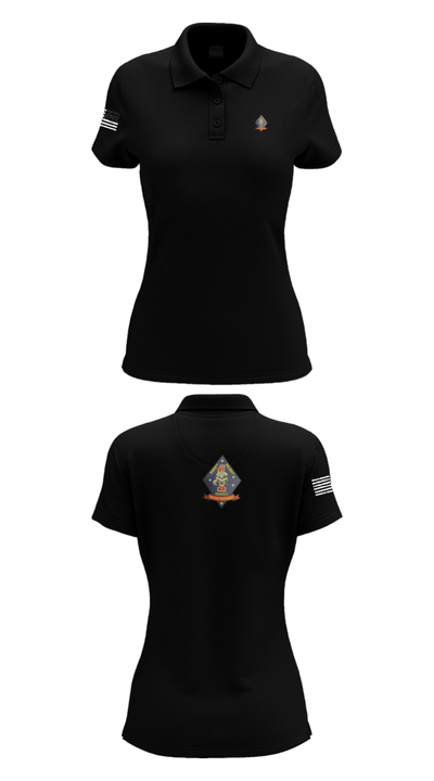 1st Recon 56850190 Women's Short Sleeve Performance Polo  - 35