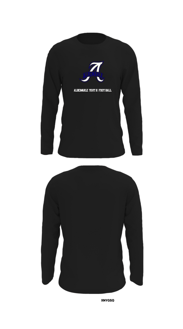 Long Sleeve Performance Shirt, Albemarle Youth Football, Football, Teamtime, Team time, sublimation, custom sports apparel, team uniforms, spirit wear, spiritwear, sports uniforms, custom shirts, team store, custom team store, fundraiser sports, apparel fundraiser
