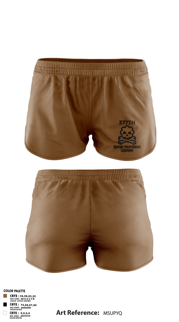 Ranger Panties, 377th SMC, Army, Teamtime, Team time, sublimation, custom sports apparel, team uniforms, spirit wear, spiritwear, sports uniforms, custom shirts, team store, custom team store, fundraiser sports, apparel fundraiser