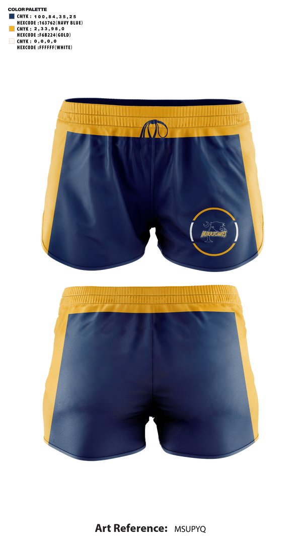 Womens Shorts, Wren Middle School Cheer, Cheer, Teamtime, Team time, sublimation, custom sports apparel, team uniforms, spirit wear, spiritwear, sports uniforms, custom shirts, team store, custom team store, fundraiser sports, apparel fundraiser
