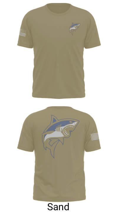 Great white guns 55052076 Short Sleeve Performance Shirt - 96