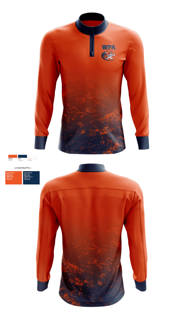 Quarter Zip Jacket, Wilson Preparatory Academy (High School) Volleyball, Women's Volleyball, Teamtime, Team time, sublimation, custom sports apparel, team uniforms, spirit wear, spiritwear, sports uniforms, custom shirts, team store, custom team store, fundraiser sports, apparel fundraiser