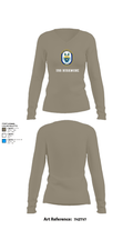 USS RUSHMORE 78932182 Women's Long Sleeve V-neck Shirt - 59