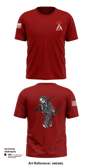 Short Sleeve Performance Shirt, 2-5 CAV Snipers, Army, Teamtime, Team time, sublimation, custom sports apparel, team uniforms, spirit wear, spiritwear, sports uniforms, custom shirts, team store, custom team store, fundraiser sports, apparel fundraiser