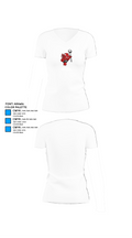Devils 6525304 Women's Short Sleeve V-neck Shirt - 18