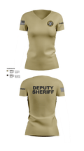 Chesterfield County Sheriff Office 79473922 Women's Short Sleeve V-neck Shirt - 102