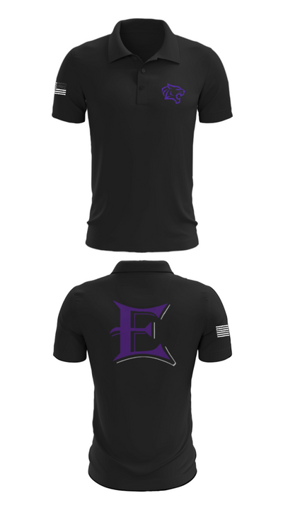 Elgin High School Volleyball 88554303 Short Sleeve Performance Polo - 28