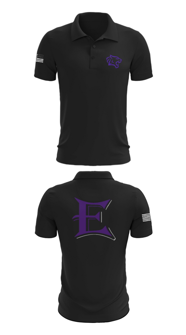 Short Sleeve Performance Polo, Elgin High School Volleyball, Women's Volleyball, Teamtime, Team time, sublimation, custom sports apparel, team uniforms, spirit wear, spiritwear, sports uniforms, custom shirts, team store, custom team store, fundraiser sports, apparel fundraiser