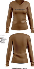 Skymasters 52132254 Women's Long Sleeve V-neck Shirt - 1