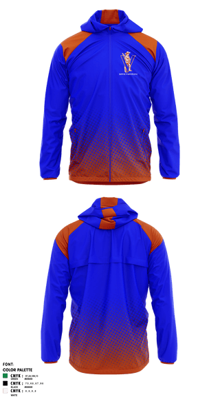 Windbreaker, Bowie, Wrestling, Teamtime, Team time, sublimation, custom sports apparel, team uniforms, spirit wear, spiritwear, sports uniforms, custom shirts, team store, custom team store, fundraiser sports, apparel fundraiser