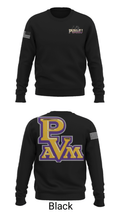Prairie View A&M University Tennis 36400712 Crew Neck Sweatshirt - 9