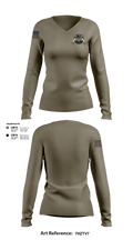 773d MP BN 67187730 Women's Long Sleeve V-neck Shirt - 1