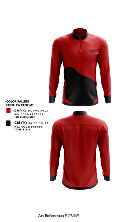 Southeastern University Golf 18596164 Quarter Zip Jacket - 1