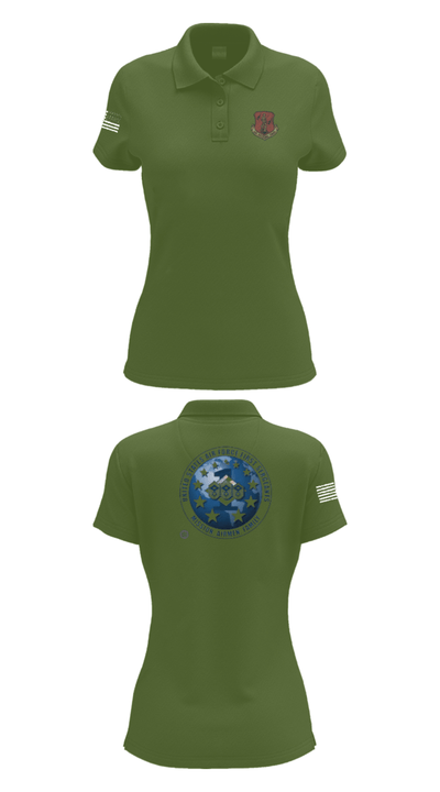 186 Air Refueling Wing 26529020 Women's Short Sleeve Performance Polo  - 55