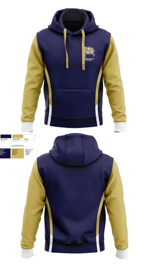 Hoodie, Perrin Pirates, Football, Teamtime, Team time, sublimation, custom sports apparel, team uniforms, spirit wear, spiritwear, sports uniforms, custom shirts, team store, custom team store, fundraiser sports, apparel fundraiser