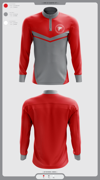 Quarter Zip Jacket, Constantine High School Cross Country, Cross Country, Teamtime, Team time, sublimation, custom sports apparel, team uniforms, spirit wear, spiritwear, sports uniforms, custom shirts, team store, custom team store, fundraiser sports, apparel fundraiser