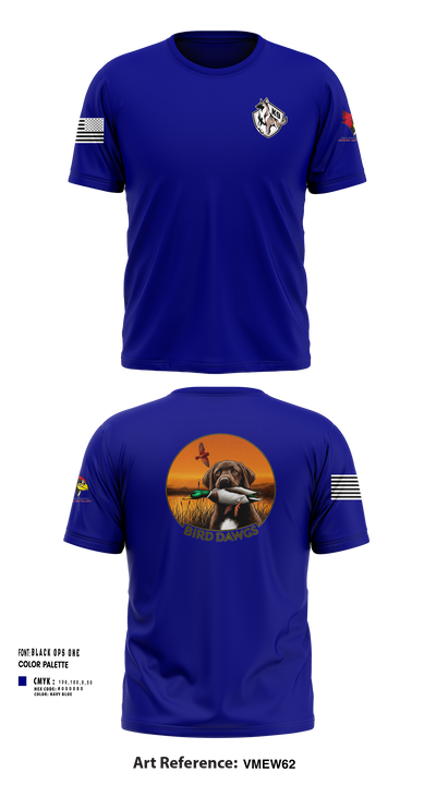 Bird dawgs Short Sleeve Performance Shirt - 254