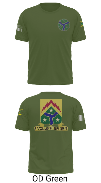 278th Armored Cavalry 65599627 Old School Cotton Feel Shirt - 50