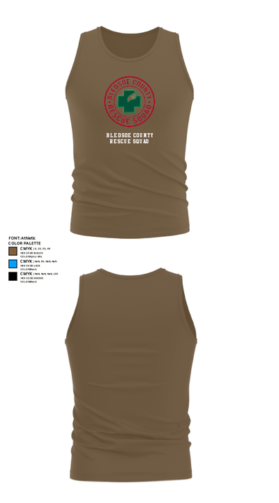 Bledsoe County Rescue Squad 83913637 Tank Top - 19