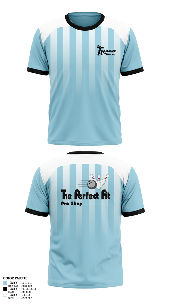 Short Sleeve Performance Shirt, The Perfect Pro Shop, Bowling, Teamtime, Team time, sublimation, custom sports apparel, team uniforms, spirit wear, spiritwear, sports uniforms, custom shirts, team store, custom team store, fundraiser sports, apparel fundraiser
