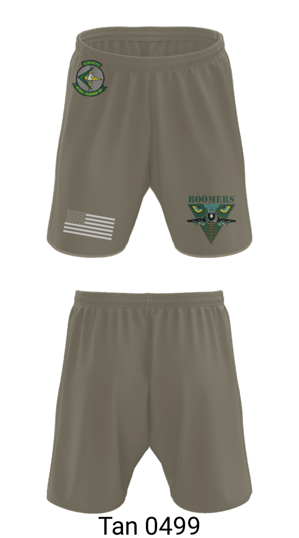 Athletic Shorts With Pockets, VA-165 Boomers, , Teamtime, Team time, sublimation, custom sports apparel, team uniforms, spirit wear, spiritwear, sports uniforms, custom shirts, team store, custom team store, fundraiser sports, apparel fundraiser