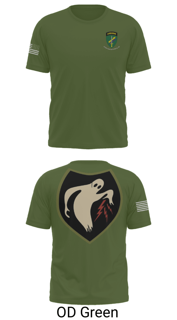 Old School Cotton Feel Shirt, 325th Tactical PSYOP Co. (A), Army, Teamtime, Team time, sublimation, custom sports apparel, team uniforms, spirit wear, spiritwear, sports uniforms, custom shirts, team store, custom team store, fundraiser sports, apparel fundraiser