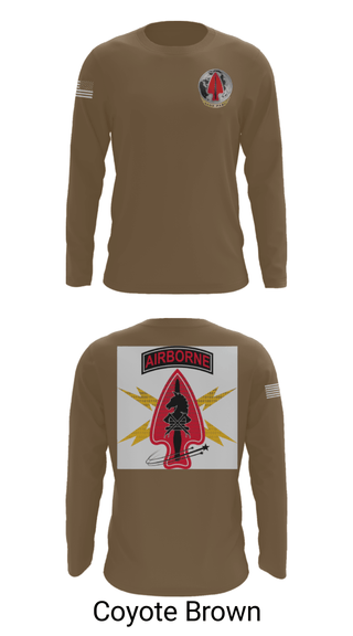 Long Sleeve Performance Shirt, Usasoc, Army, Teamtime, Team time, sublimation, custom sports apparel, team uniforms, spirit wear, spiritwear, sports uniforms, custom shirts, team store, custom team store, fundraiser sports, apparel fundraiser