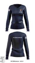 U.S. Army Health Clinic - Baumholder 42265508 Women's Long Sleeve V-neck Shirt - 120