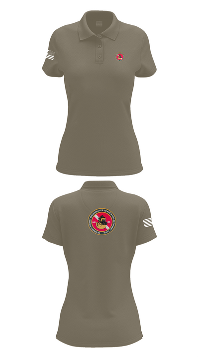 SCSO USART 10986438 Women's Short Sleeve Performance Polo  - 71