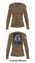 AIMD IWAKUNI 84640039 Women's Long Sleeve V-neck Shirt - 16