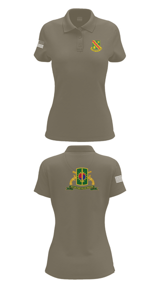 Womens Short Sleeve Performance Polo, 728th MP, Army, Teamtime, Team time, sublimation, custom sports apparel, team uniforms, spirit wear, spiritwear, sports uniforms, custom shirts, team store, custom team store, fundraiser sports, apparel fundraiser