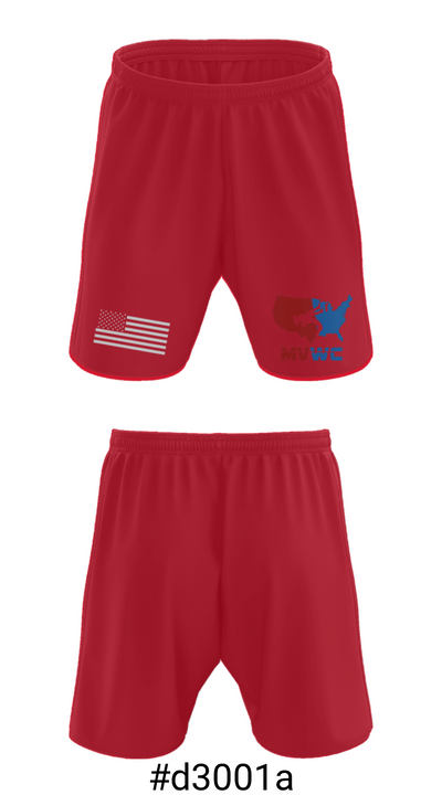 MVWC 77014692 Athletic Shorts With Pockets - 15