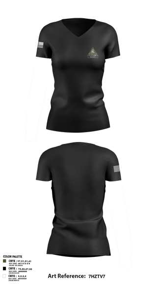 Womens Short Sleeve Vneck Shirt, United States Sheepdog Pack, , Teamtime, Team time, sublimation, custom sports apparel, team uniforms, spirit wear, spiritwear, sports uniforms, custom shirts, team store, custom team store, fundraiser sports, apparel fundraiser