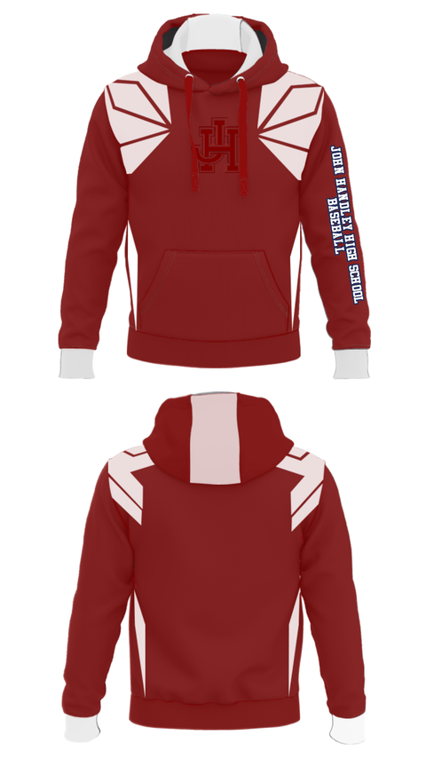 Hoodie, John Handley High School Baseball, Baseball, Teamtime, Team time, sublimation, custom sports apparel, team uniforms, spirit wear, spiritwear, sports uniforms, custom shirts, team store, custom team store, fundraiser sports, apparel fundraiser