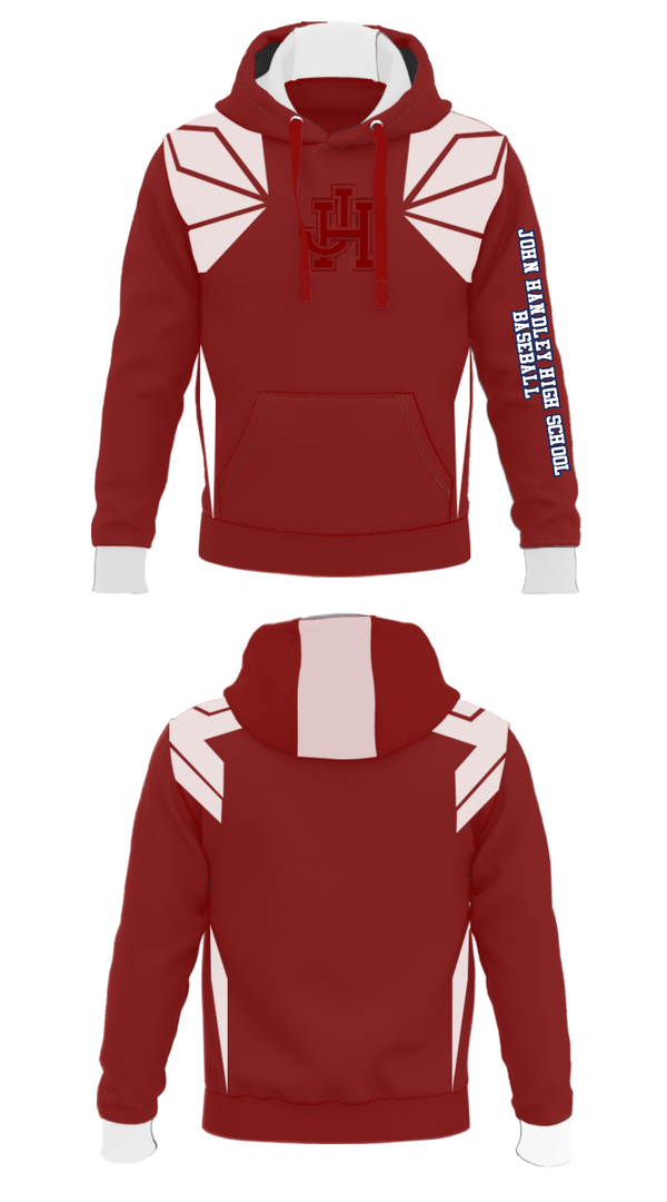 Hoodie, John Handley High School Baseball, Baseball, Teamtime, Team time, sublimation, custom sports apparel, team uniforms, spirit wear, spiritwear, sports uniforms, custom shirts, team store, custom team store, fundraiser sports, apparel fundraiser