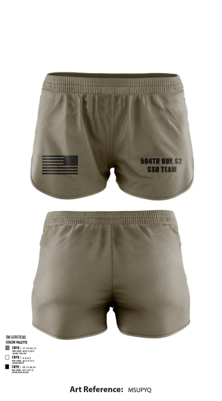 Ranger Panties, 504th BDE S2 SSO Team, Army, Teamtime, Team time, sublimation, custom sports apparel, team uniforms, spirit wear, spiritwear, sports uniforms, custom shirts, team store, custom team store, fundraiser sports, apparel fundraiser