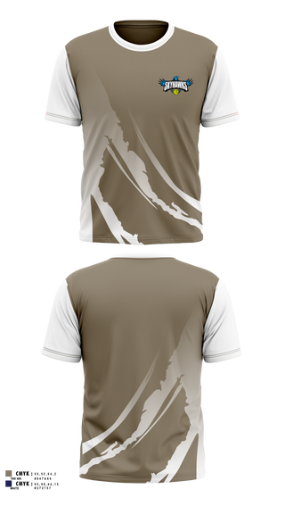 Short Sleeve Performance Shirt, Barrie North Winter Tennis, Tennis, Teamtime, Team time, sublimation, custom sports apparel, team uniforms, spirit wear, spiritwear, sports uniforms, custom shirts, team store, custom team store, fundraiser sports, apparel fundraiser